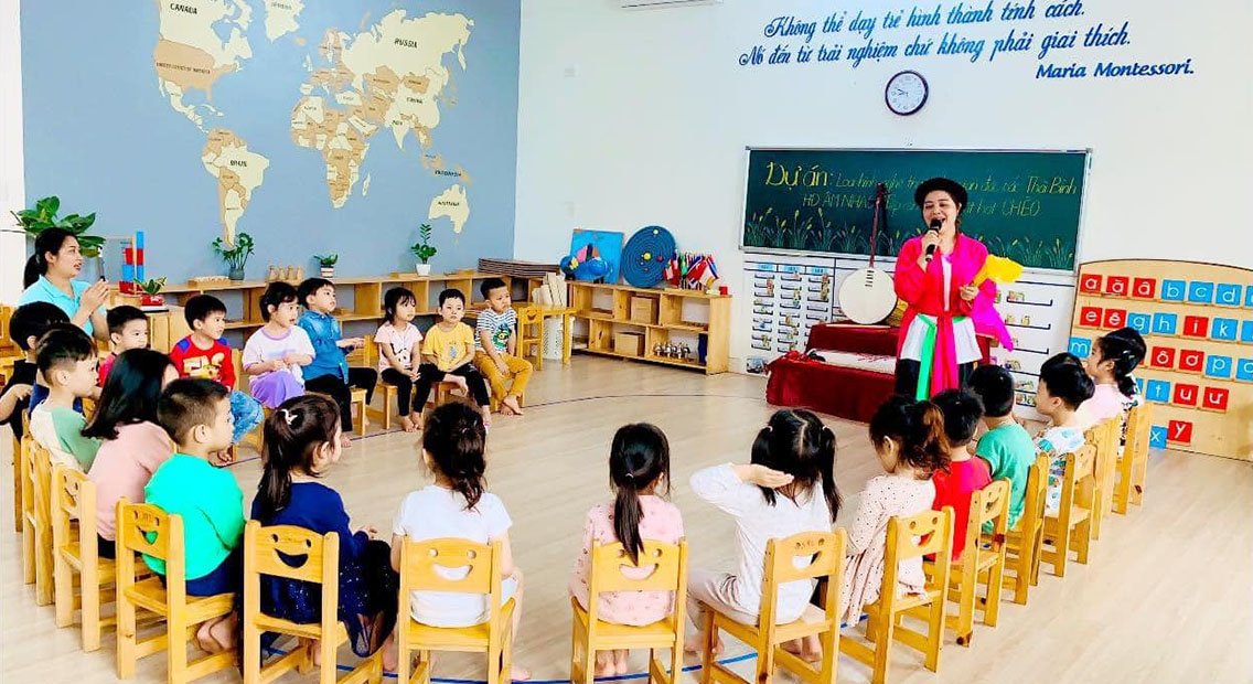 Trường mầm non Chất lượng cao Kỳ Bá - Fairy Dream - Nơi trẻ nhỏ được yêu thương và sáng tạo